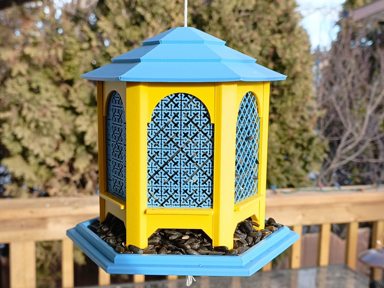 Gazebo Bird Feeder