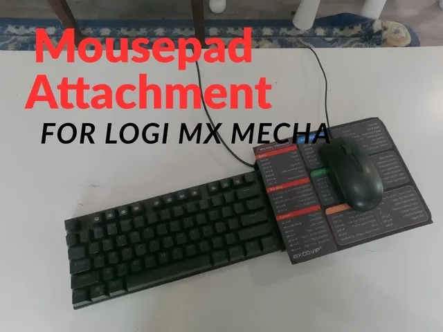 Mousepad Attachment for Logitech MX Mecha