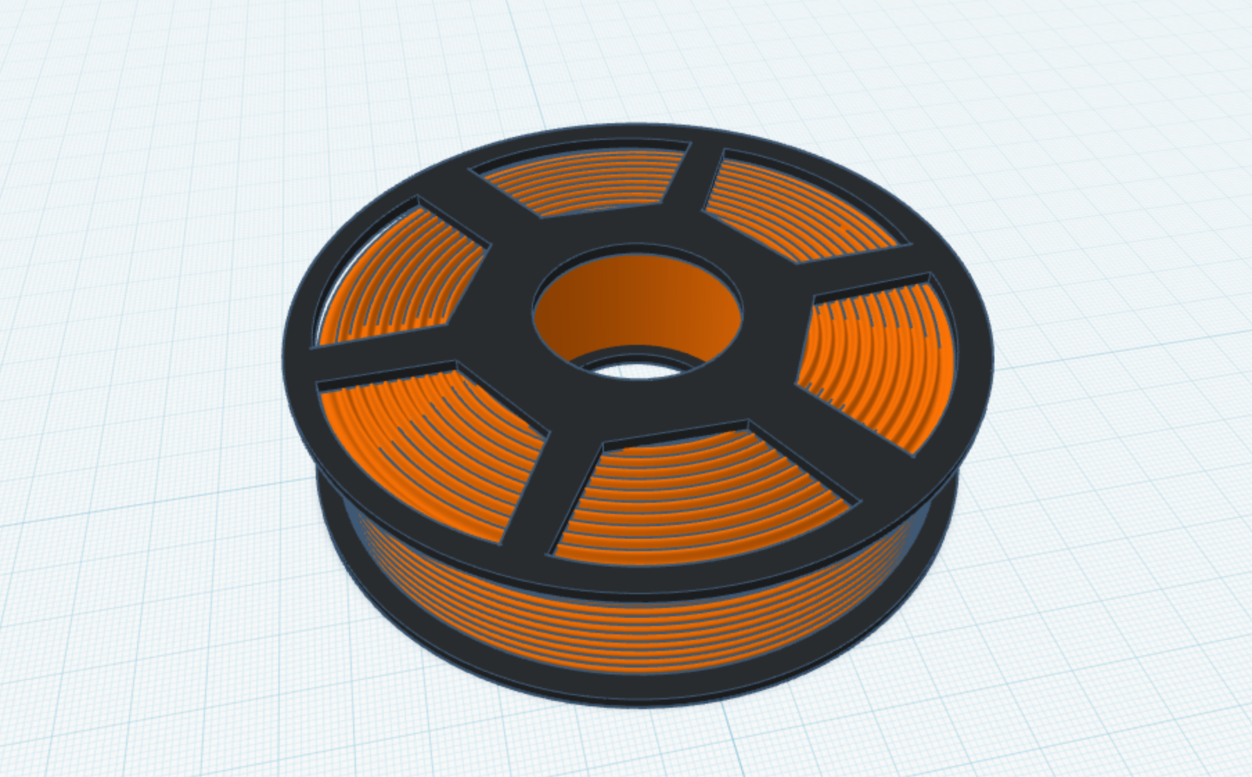 Filament Spool (Requires Glue)