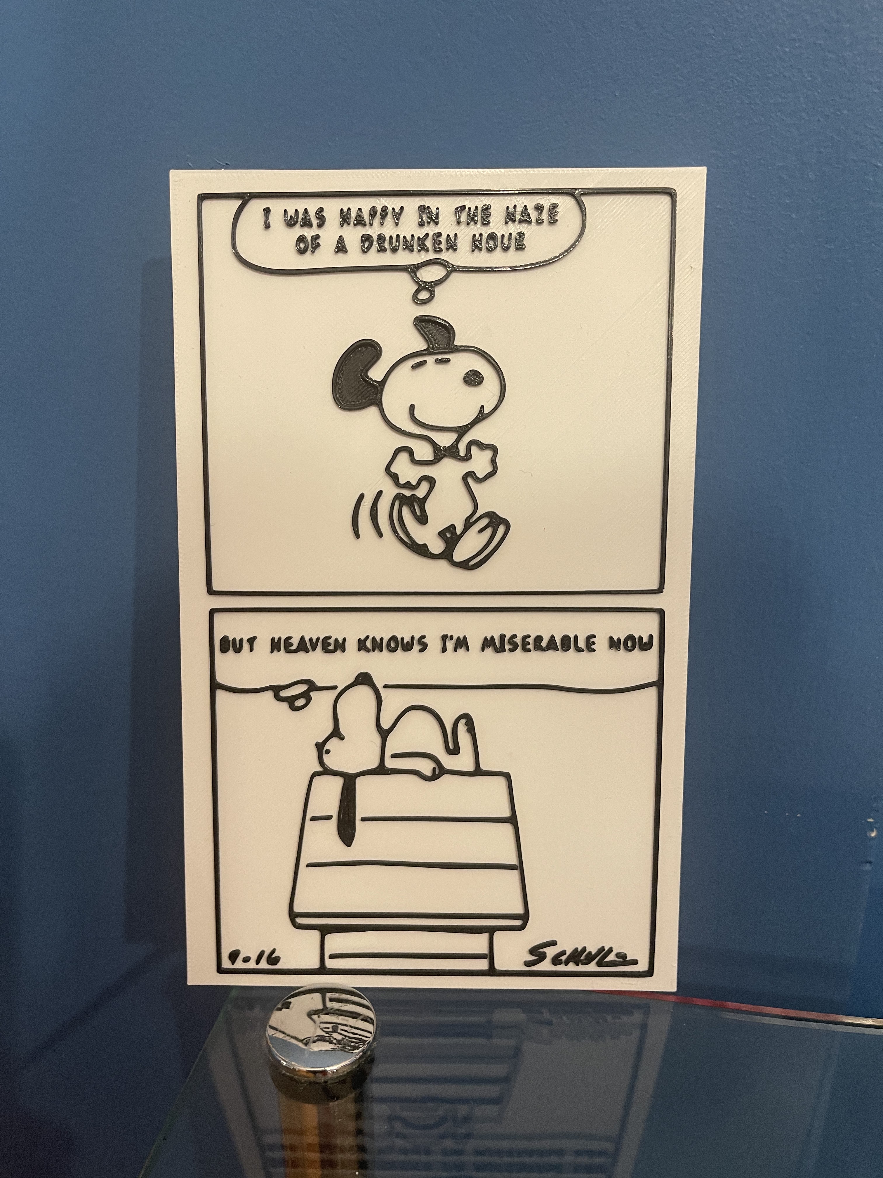 This Charming Charlie Wall Art - Heaven Knows I'm Miserable Now - The Smiths + Peanuts