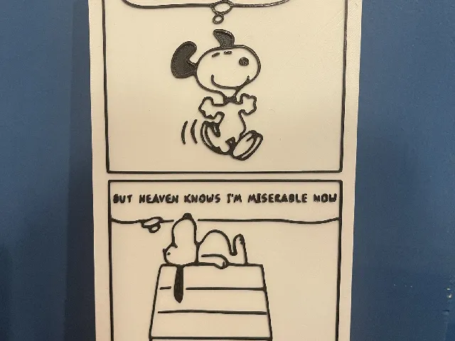 This Charming Charlie Wall Art - Heaven Knows I'm Miserable Now - The Smiths + Peanuts