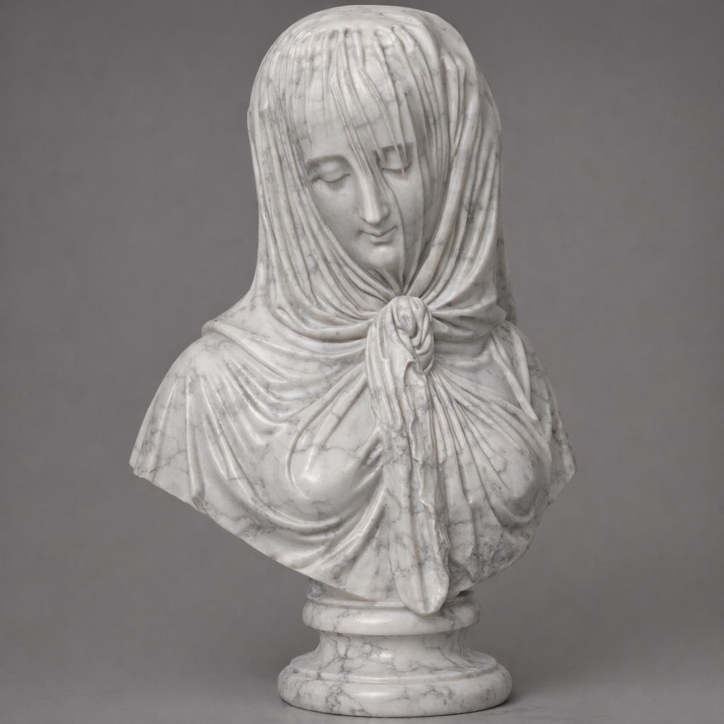 The Veiled Lady statue