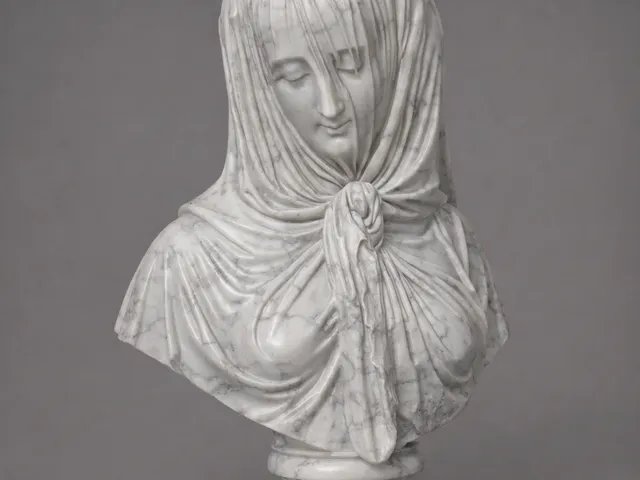 The Veiled Lady statue