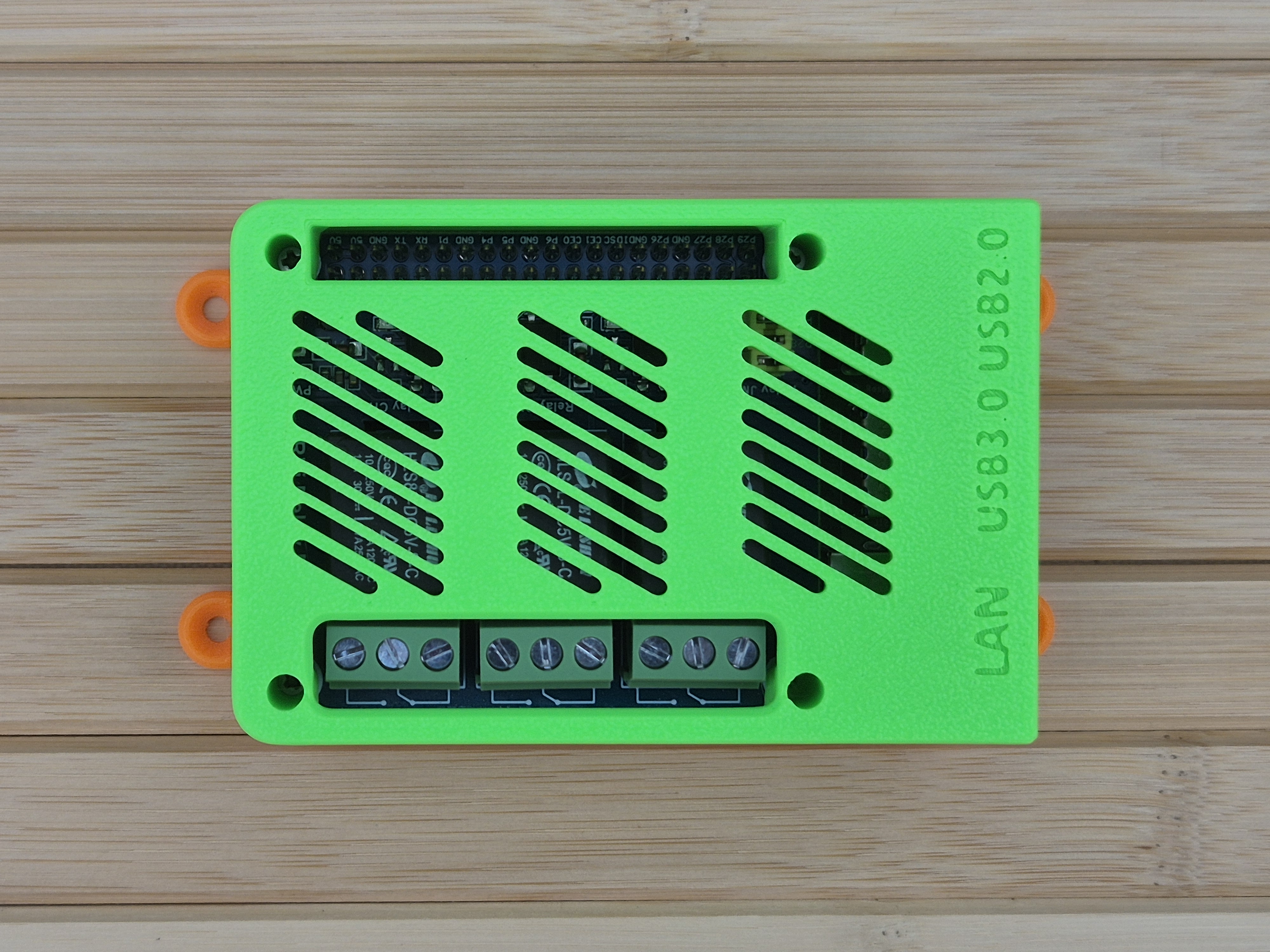 Raspberry Pi 5 - Waveshare 3x Relais HAT Housing by Nerdiy.de — miniatura 10