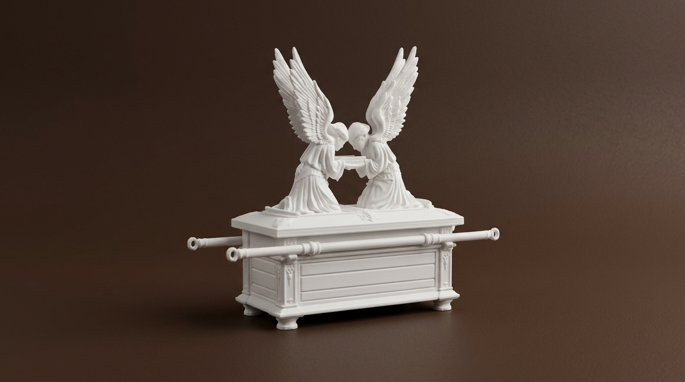 Angelic Ark of the Covenant 3D Model