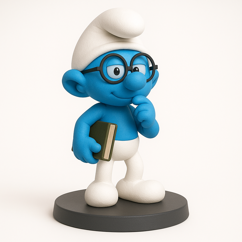 SMURFS - Brainy Smurf
