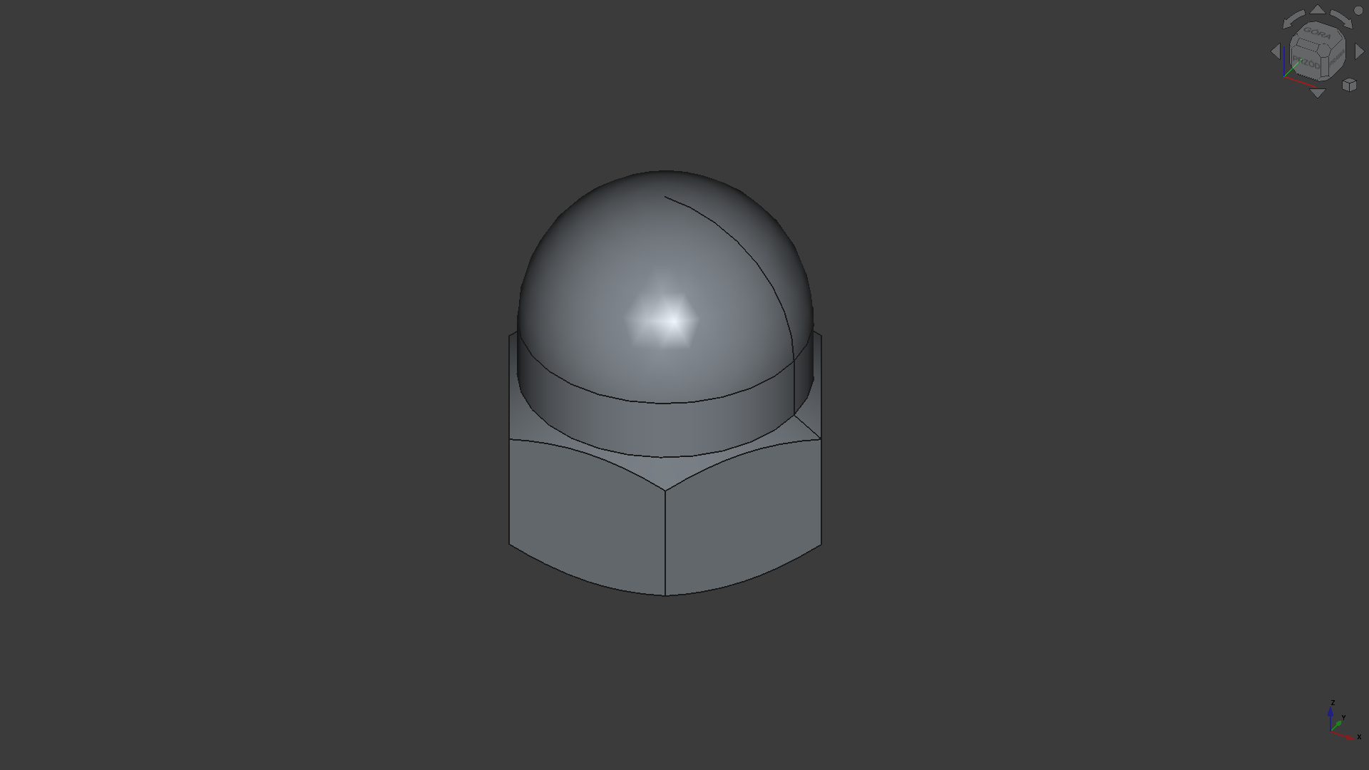 GOST 11860 Nuts M3 - M24