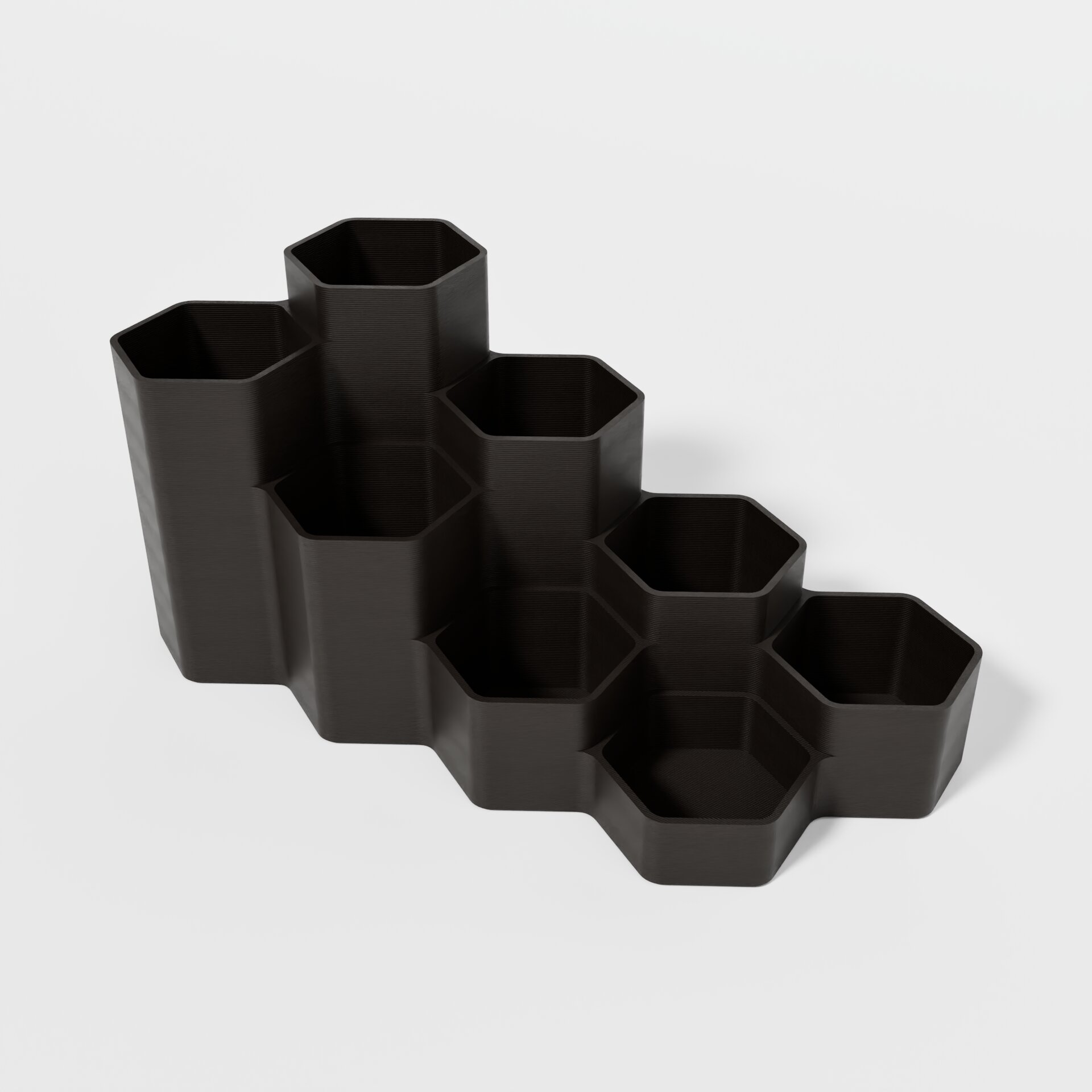 Hexagonal cascade pencil holder 10 — thumbnail 3