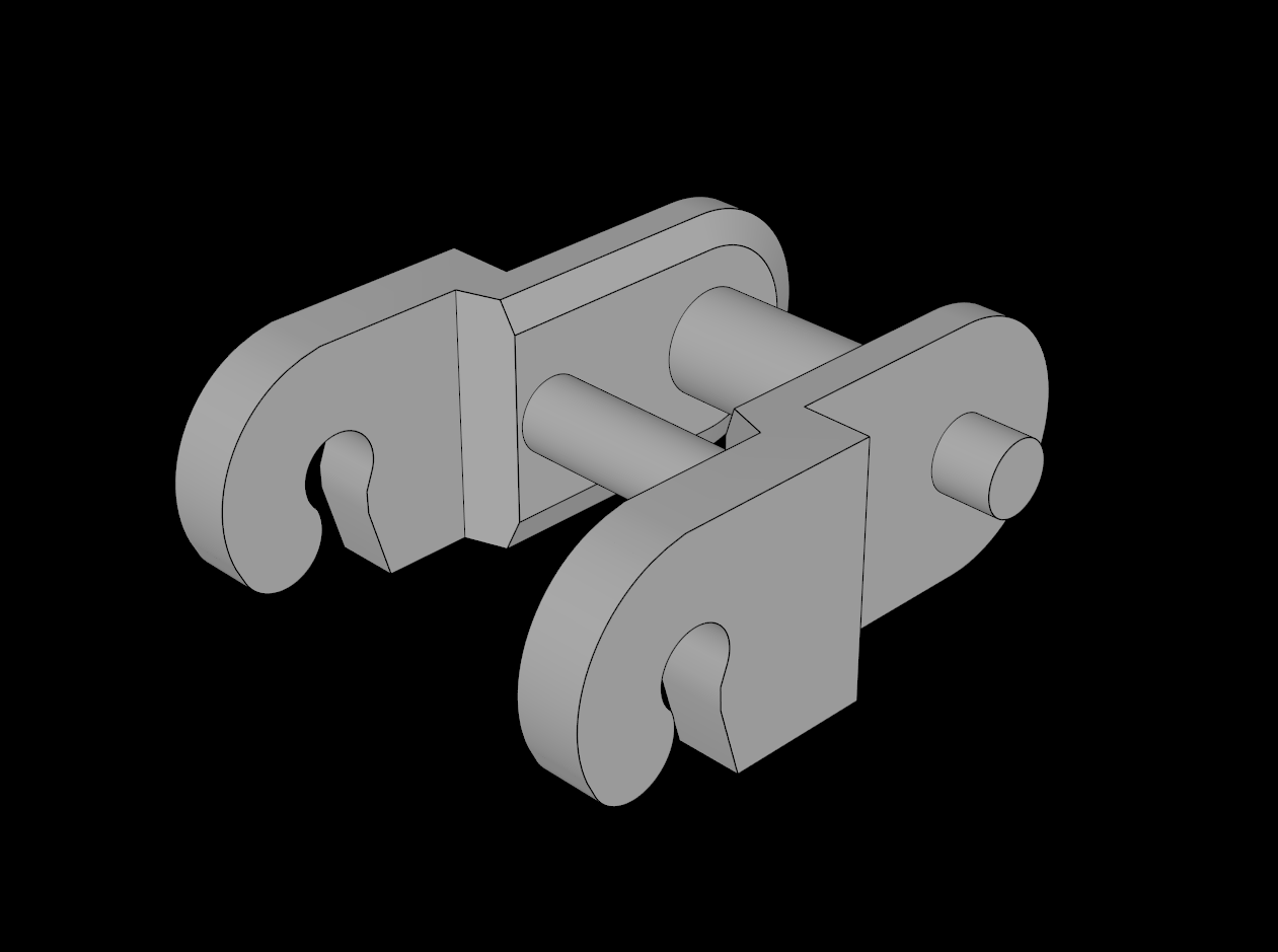 Lego Compatible (3711.dat) Technic Chain Link
