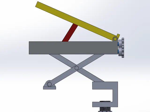 Adjustable Height and Angle Laptop Stand