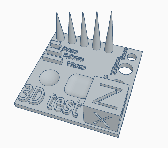 3D druck Test
