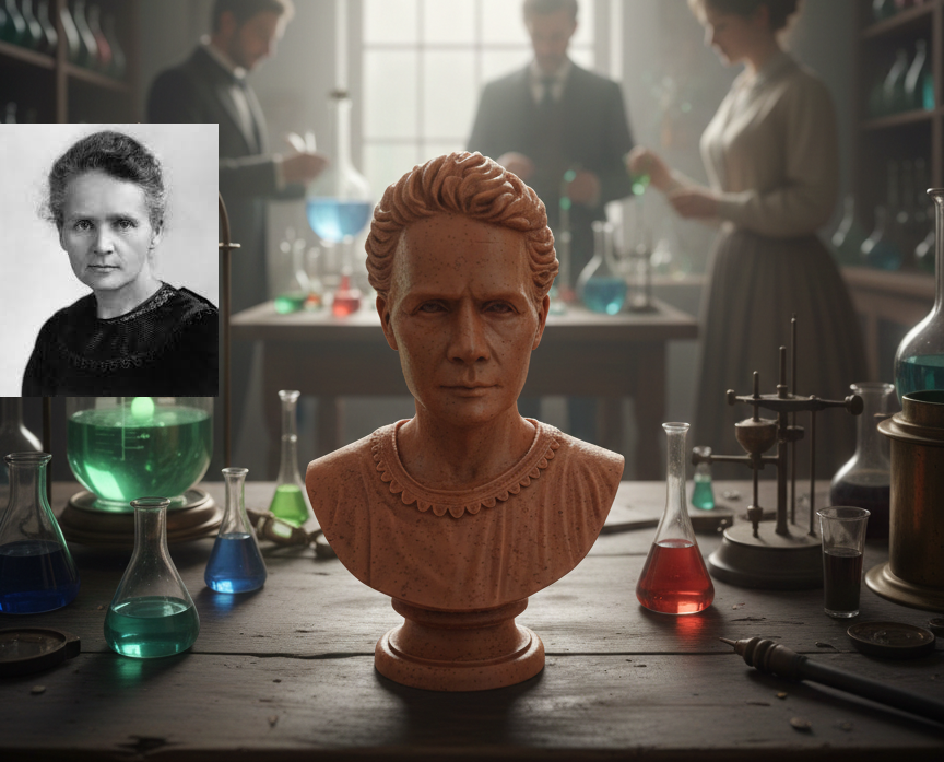 Marie Curie – Bust