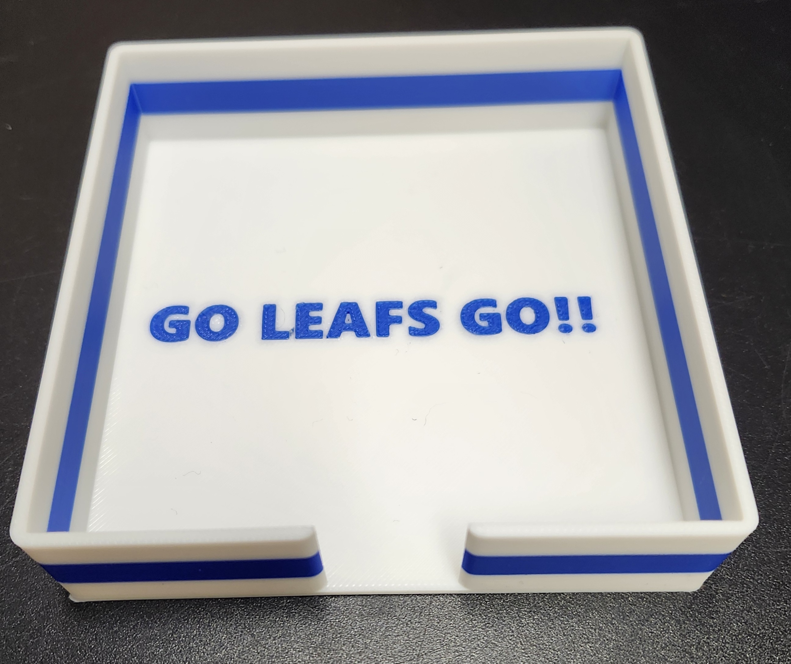 Toronto Maple Leafs coaster holder