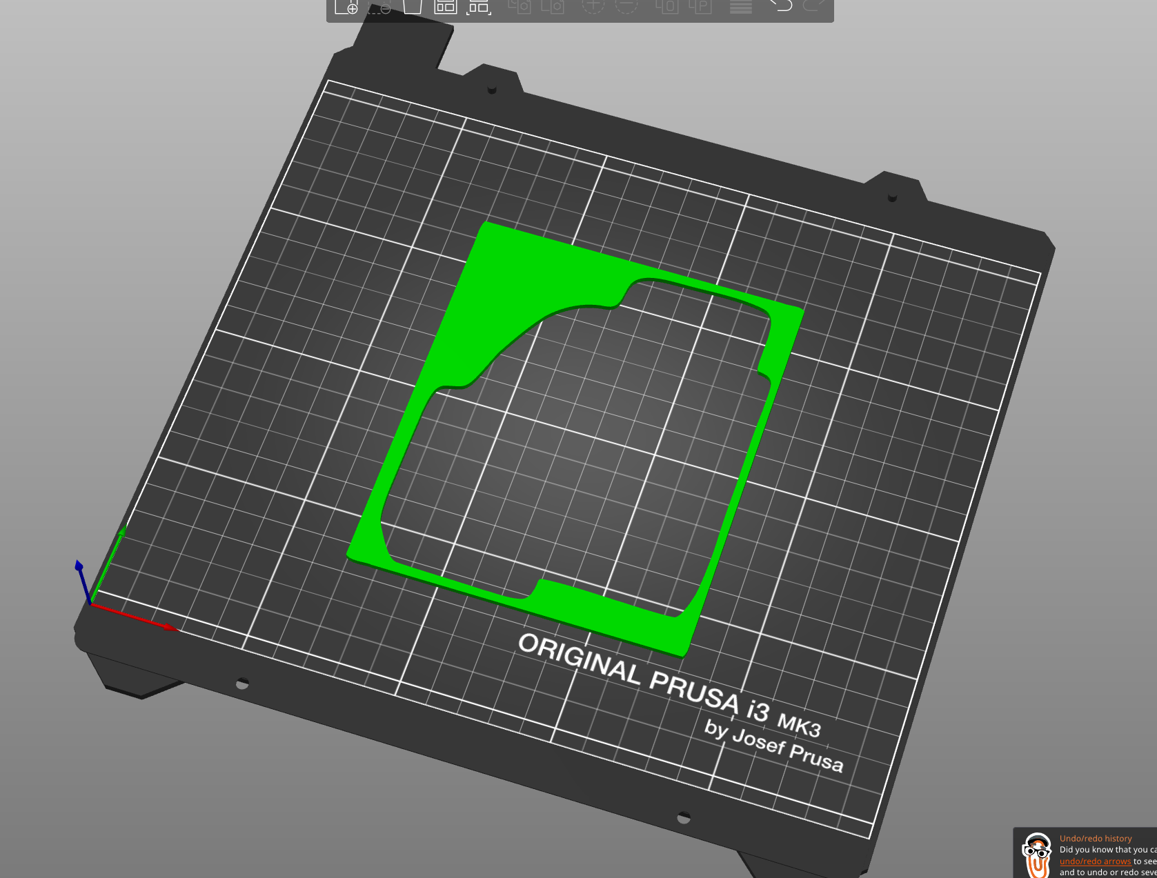 Trace template for Dewalt Laser Level