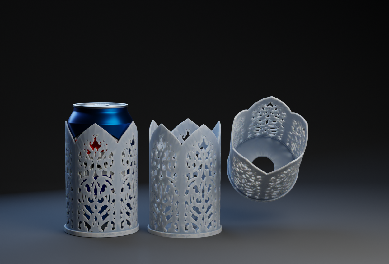 Aluminum Can Moorish Sleeve