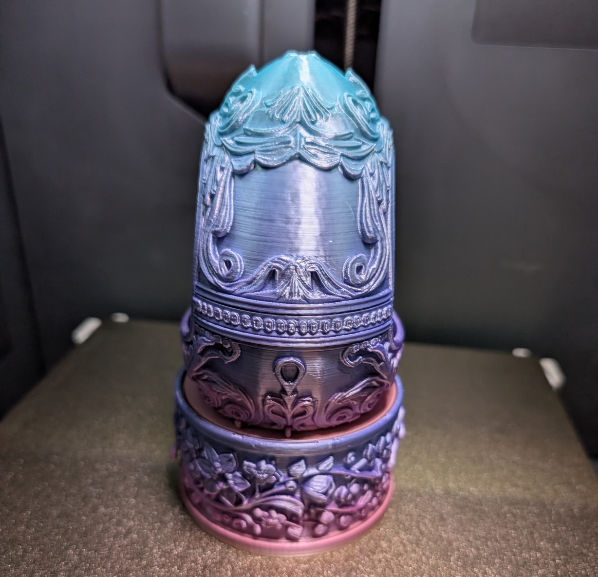 Ornate easter egg planter — miniatura 3