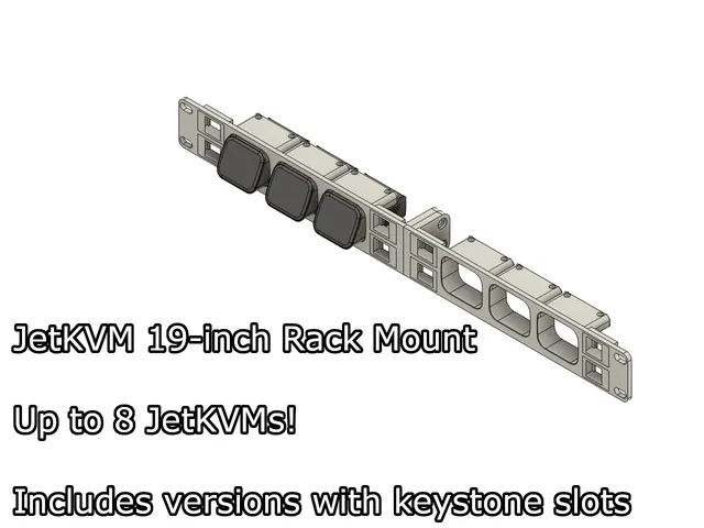 JetKVM 19-inch rack mount