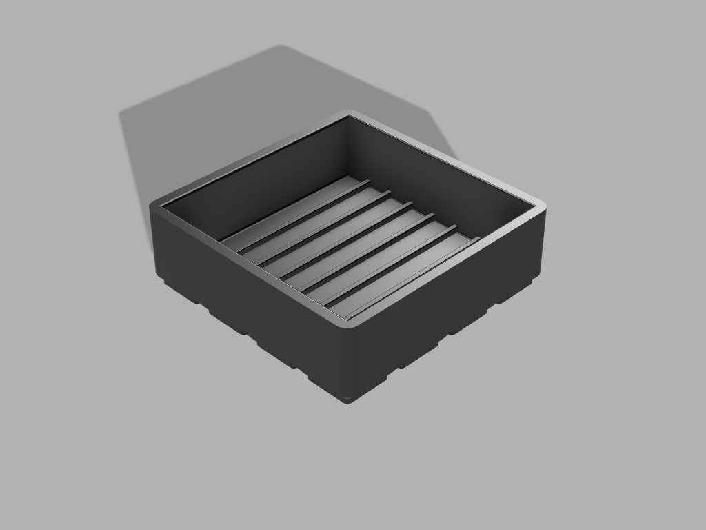 Gridfinity Tray for a Build Plate Cleaner