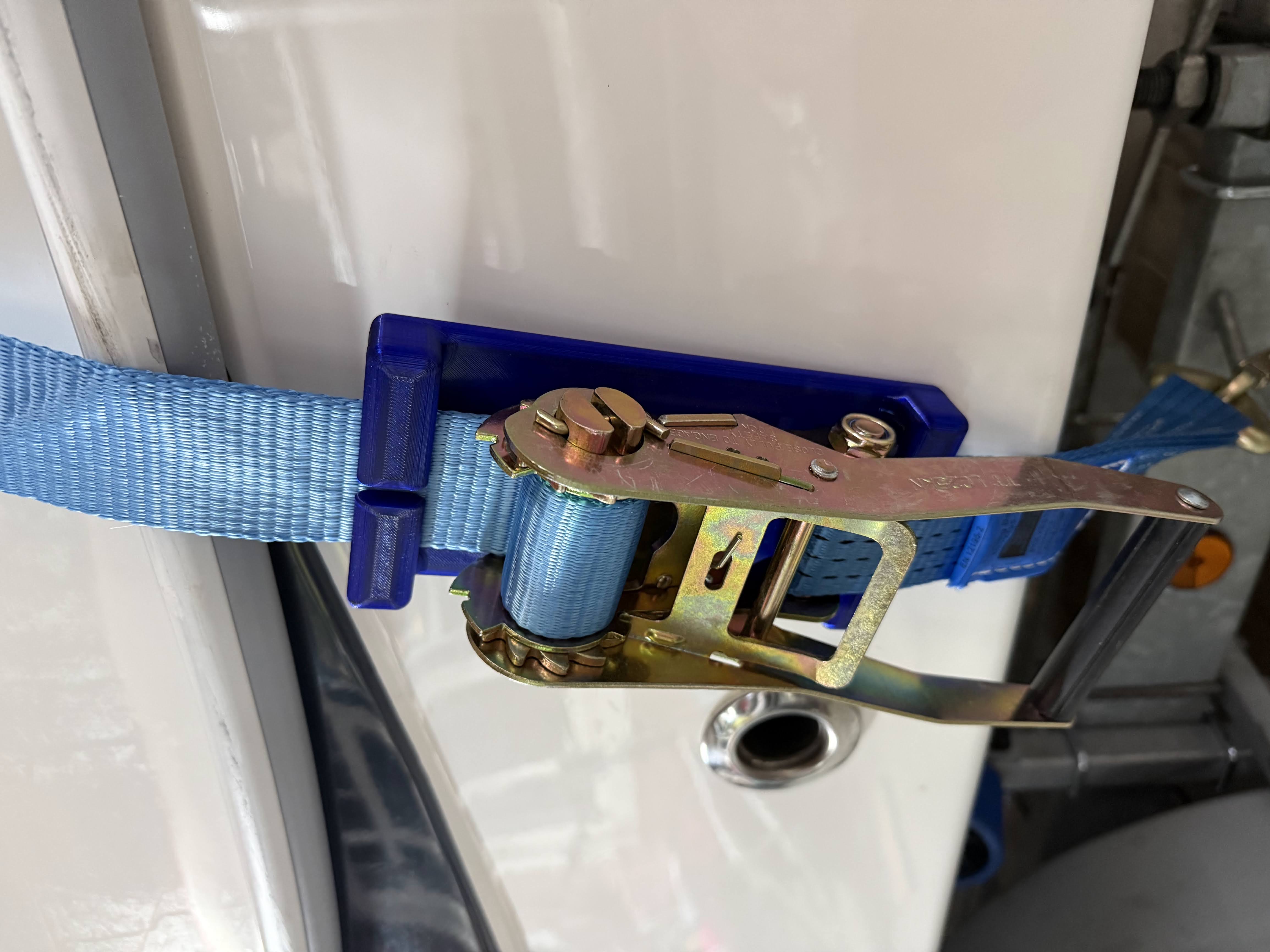 Straight Ratchet Strap Cargo Protection