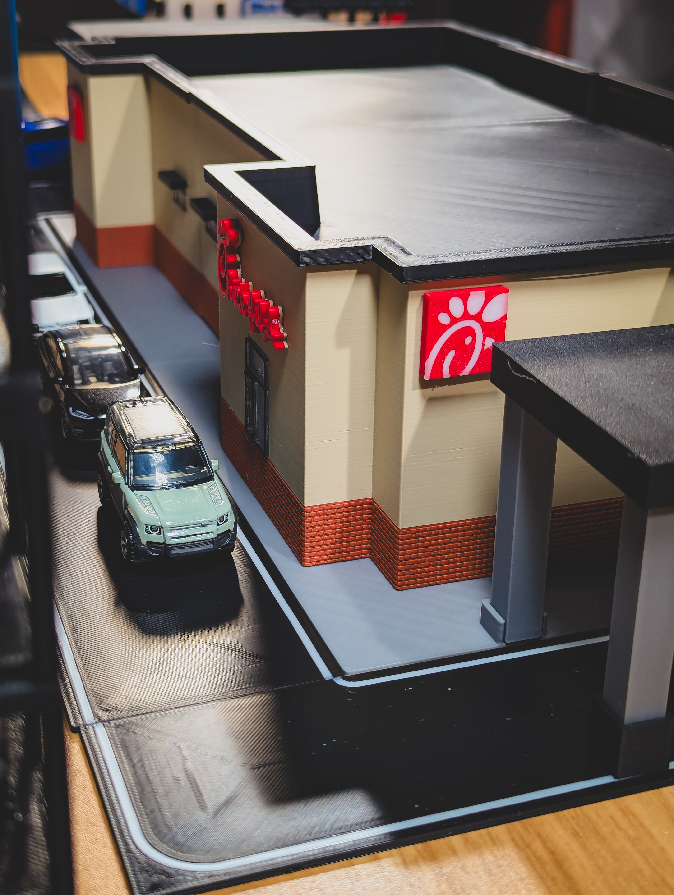 Chick-fil-A Model Set - 1:64 Scale Diorama — thumbnail 8