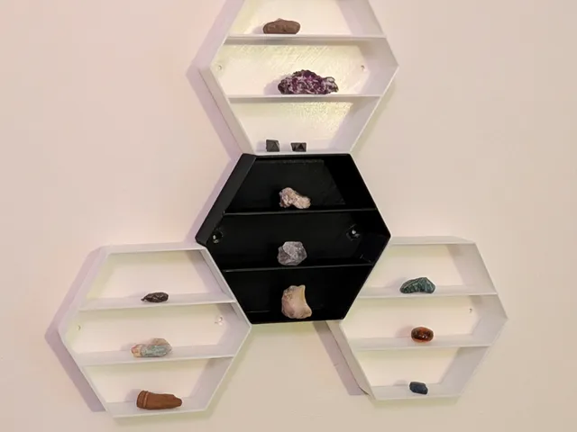 Customisable Hexagon Shelf