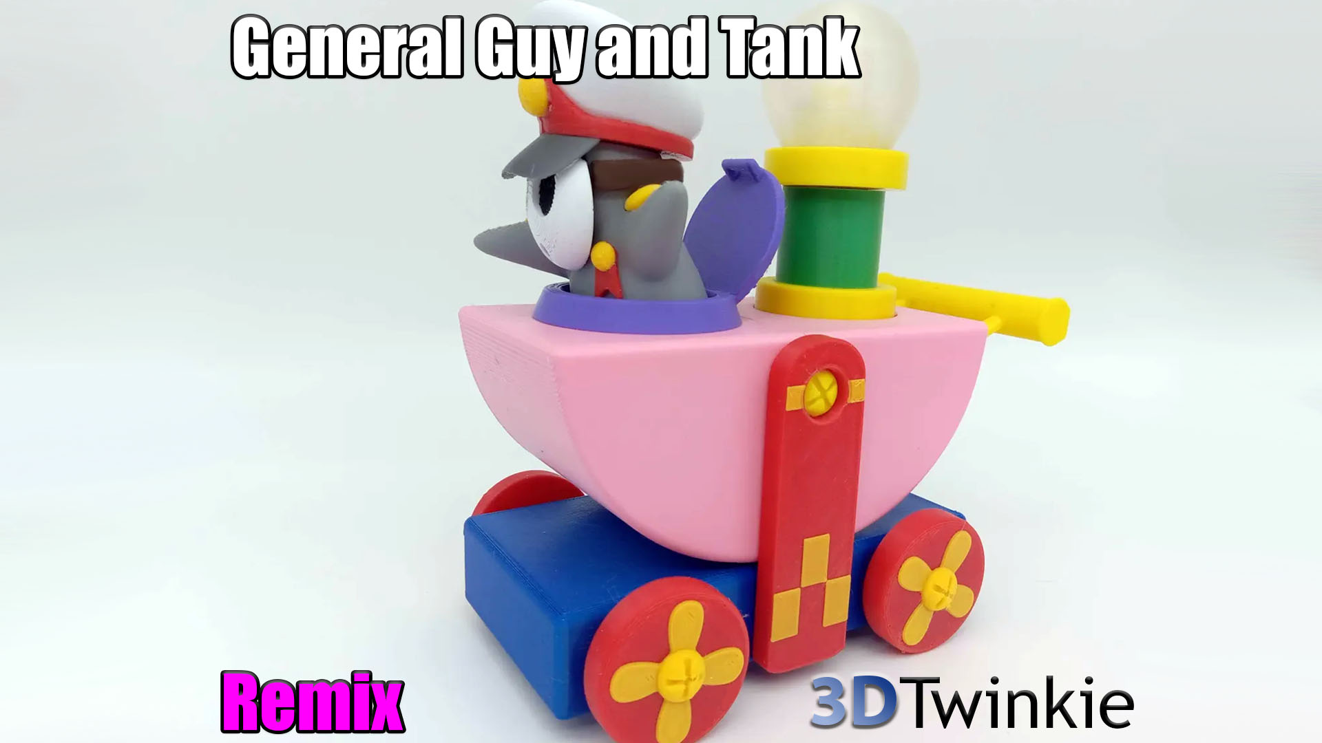 A generals toy tank
