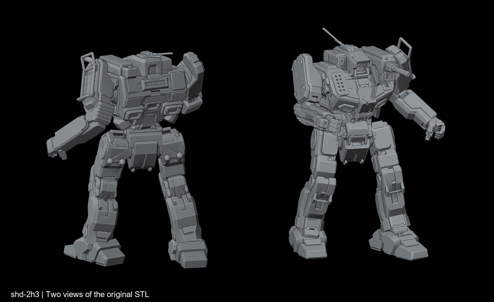 SHD-2H Shadowhawk for Battletech | Syllogy