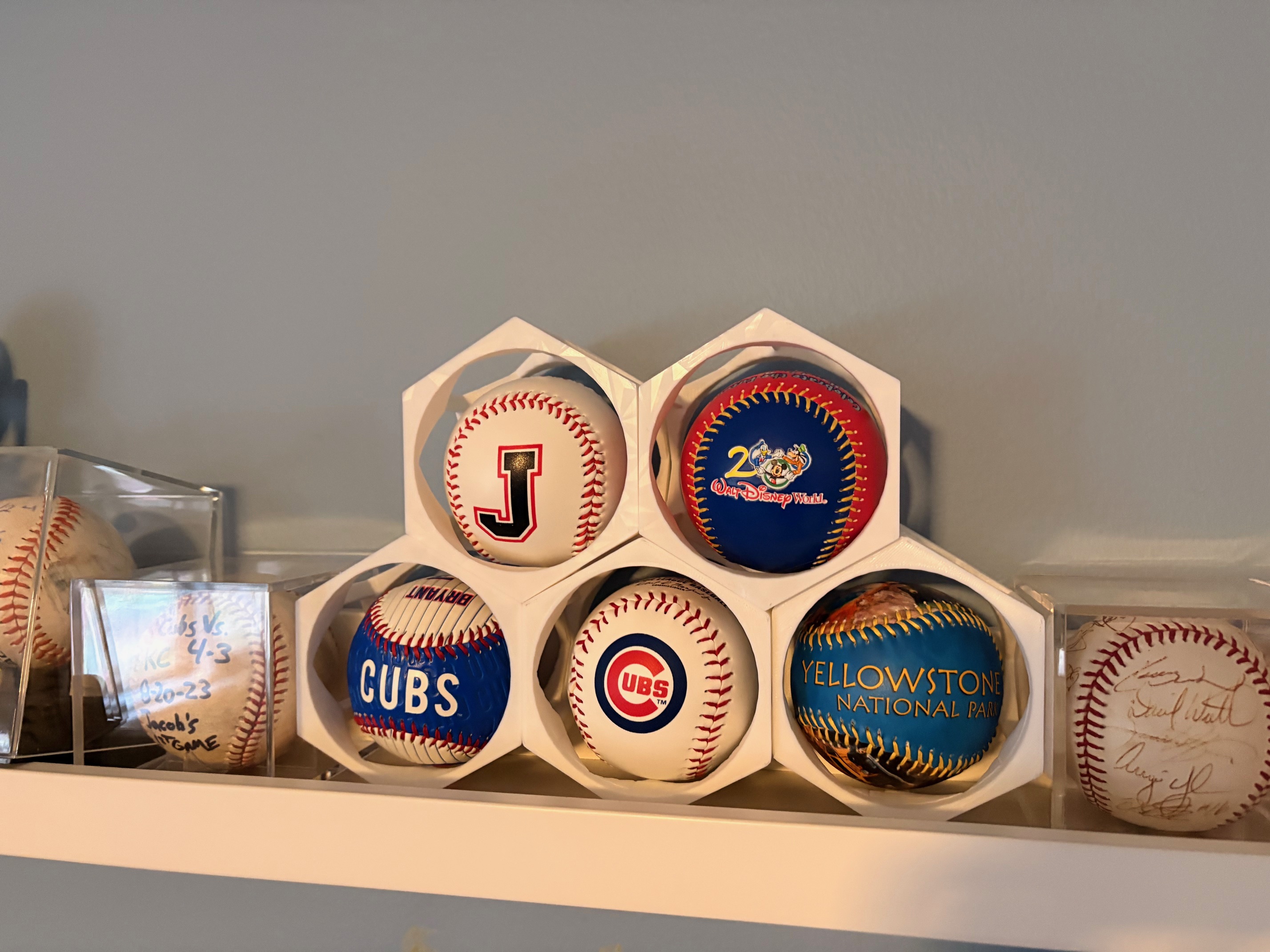 Baseball Display Storage Holder