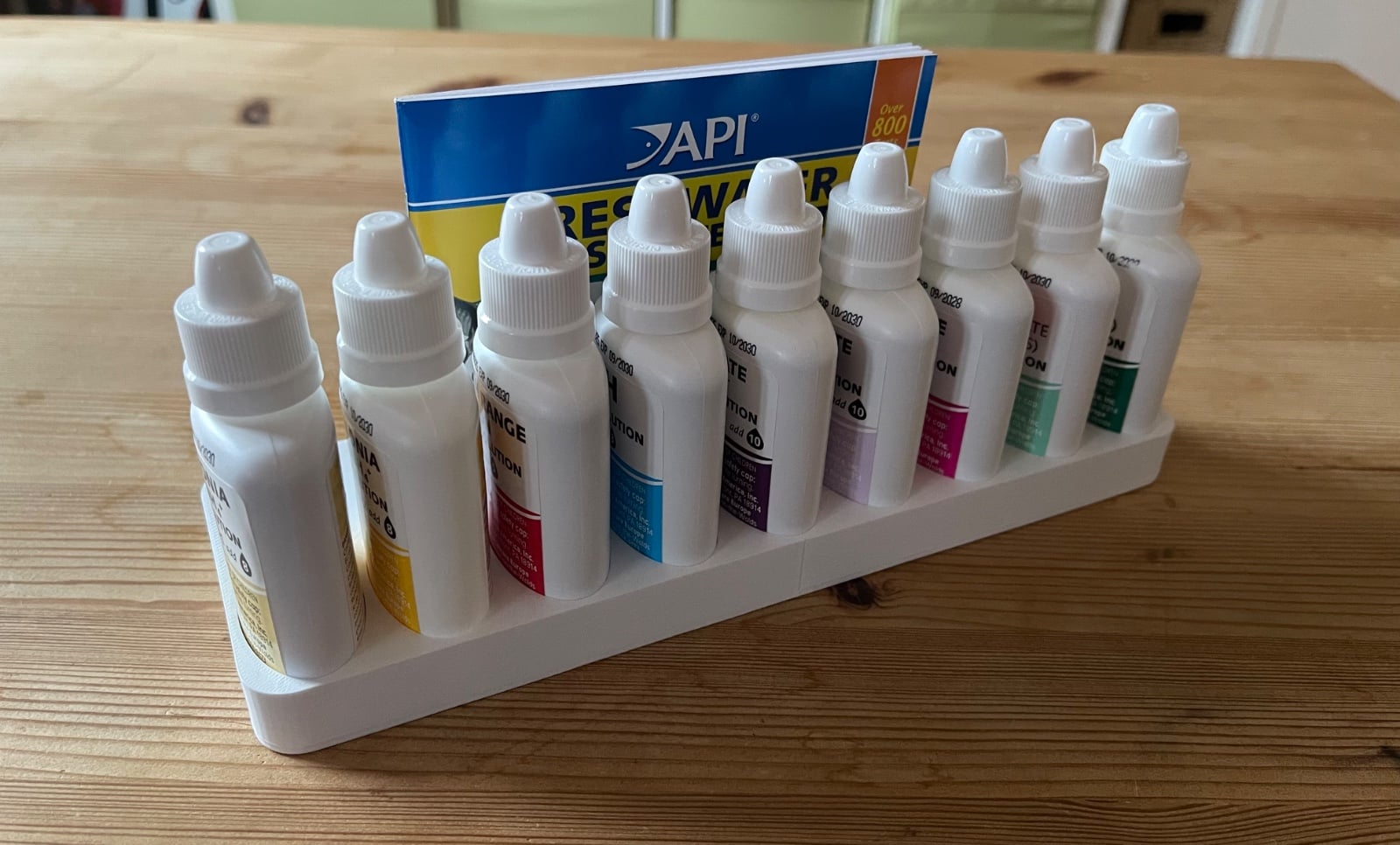 API Freshwater Master Test Kit Holder 3D model