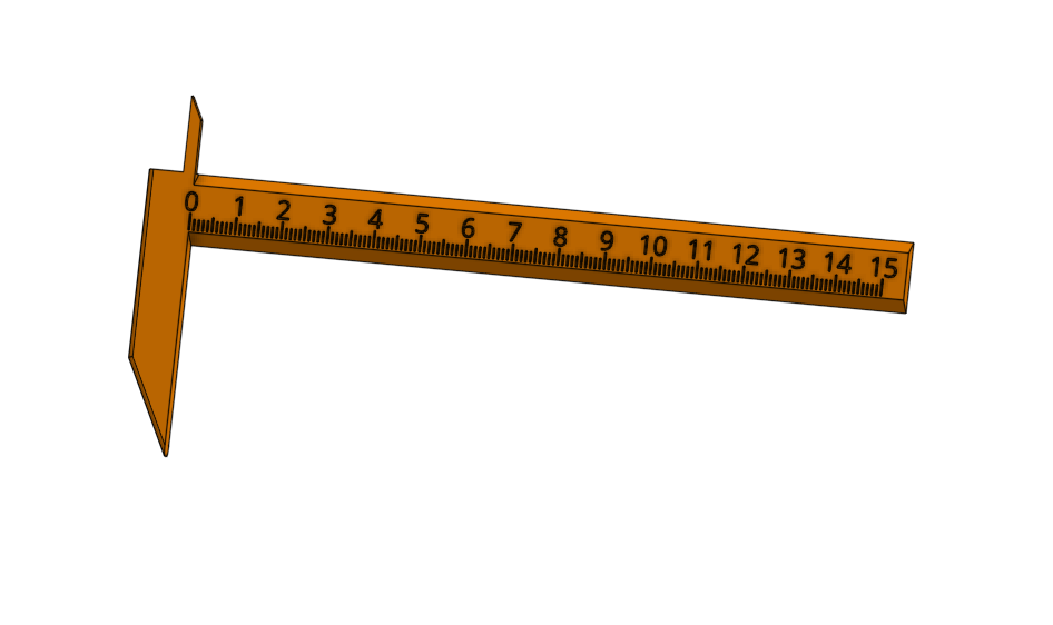3D printed calipers 15cm — miniatura 2