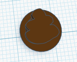 Clog Poop Funny Charm