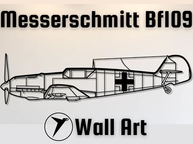 Messerschmitt Bf109 Wall Art