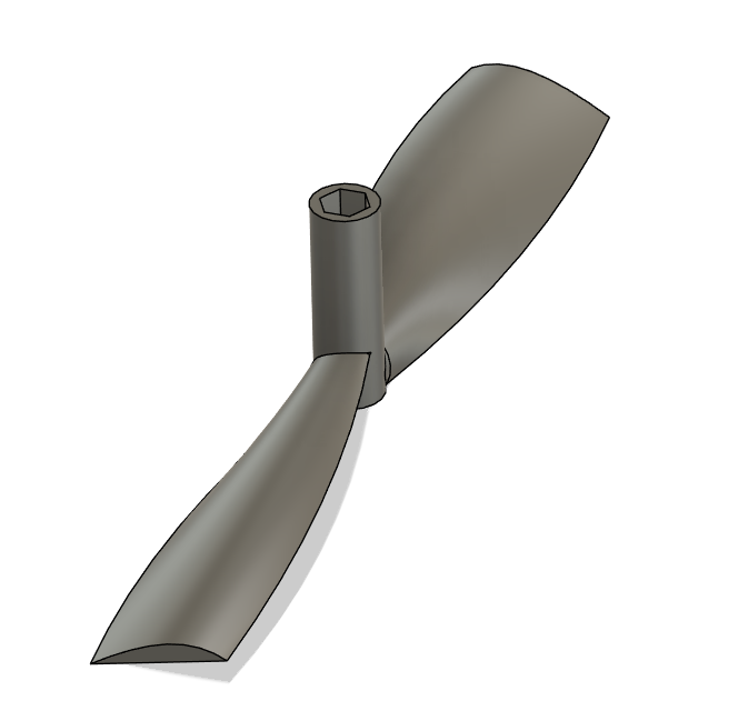 hovercraft propeller blade replacement — miniatura 2