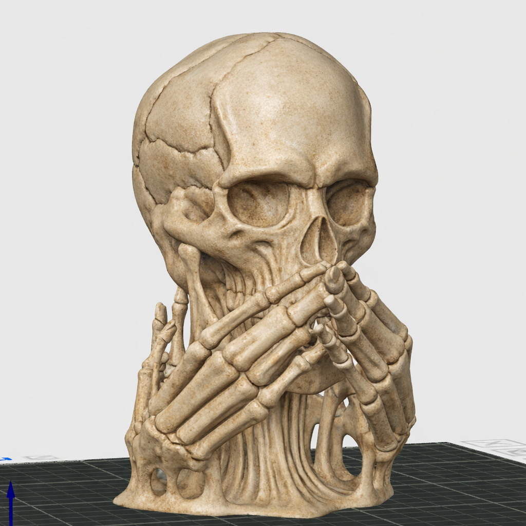 Speak No Evil sculpture