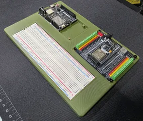 Arduino/ESP Dual-MCU Prototyping Base