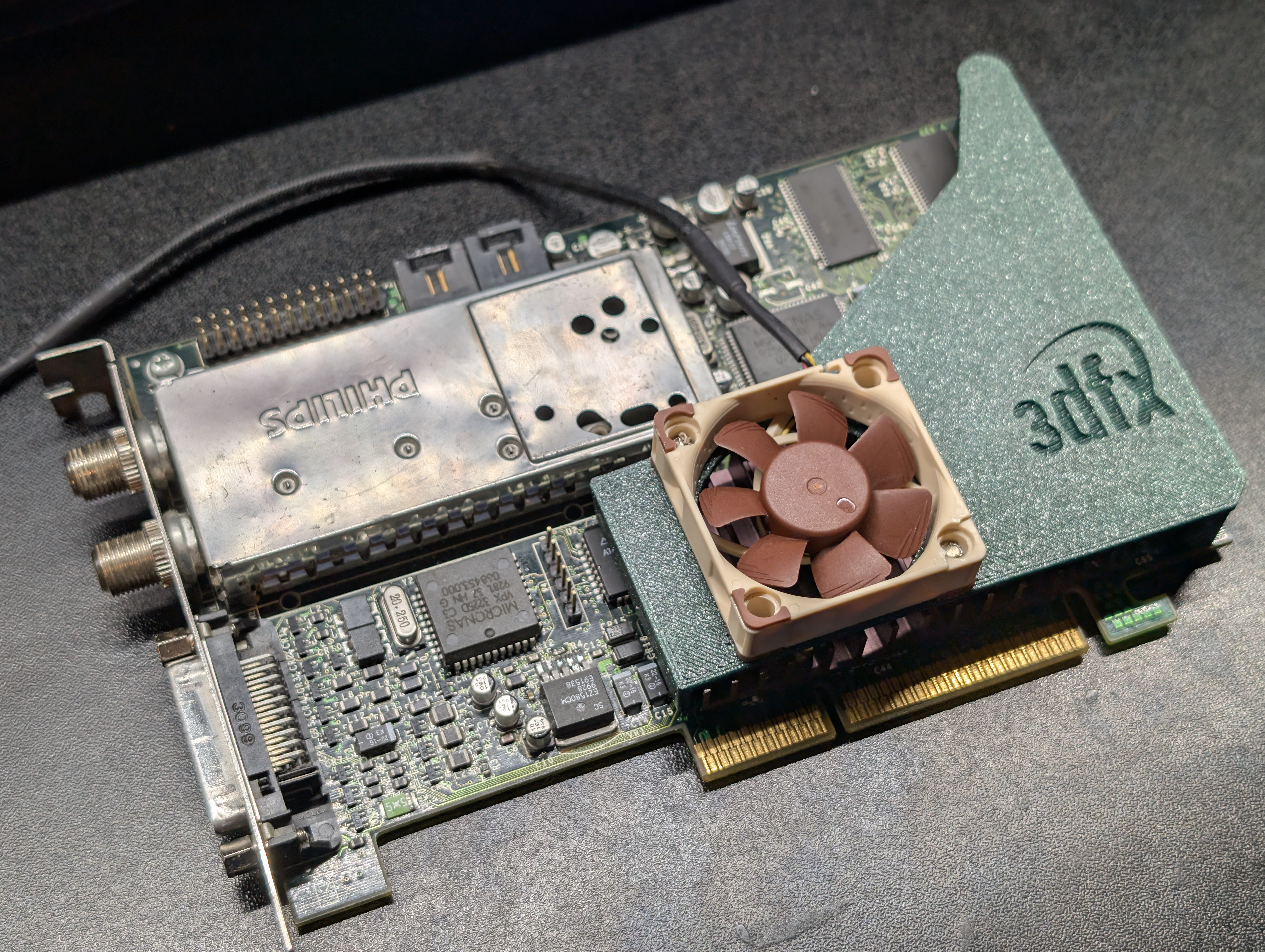 3DFX Voodoo 3 3500 TV 40mm Fan Mount