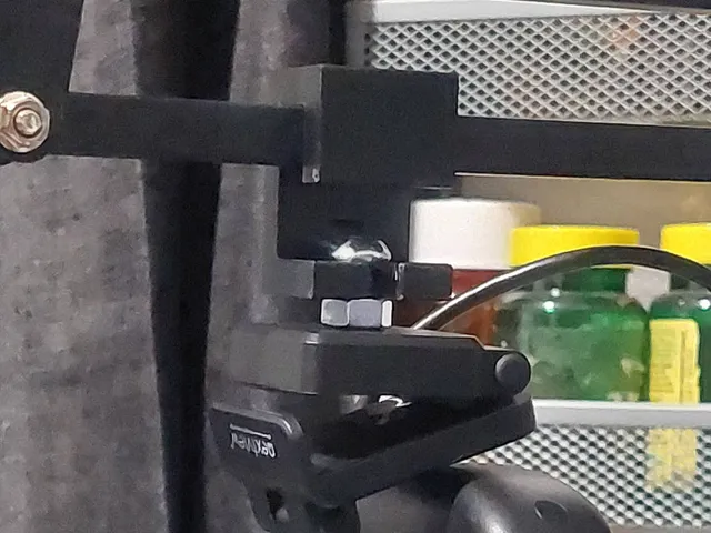 Webcam Light Mount