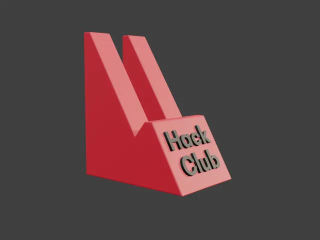 Hack Club - Phone stand