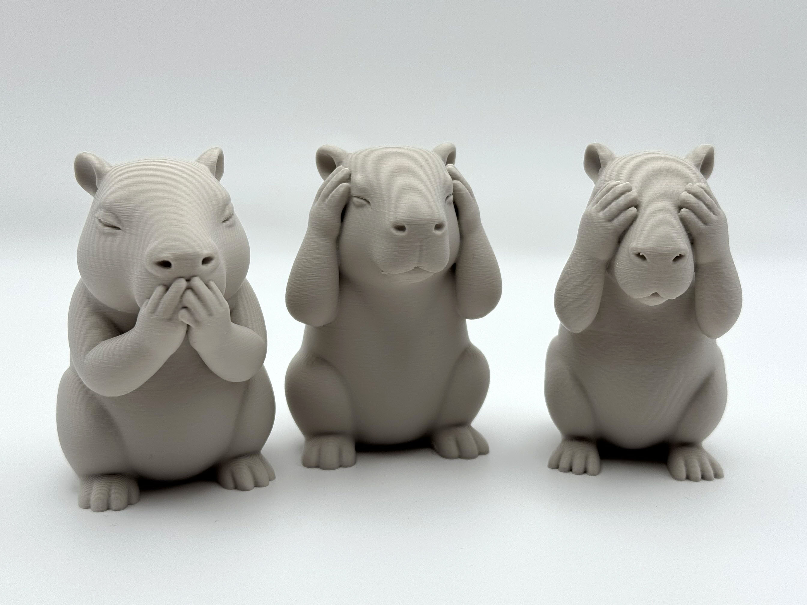 Capybara Trio