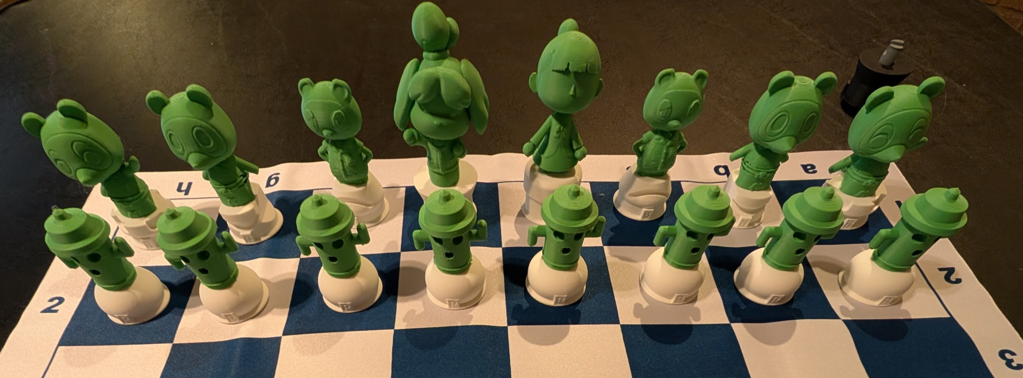 Miniatura 3 do modelo 3D Customizable Chess Set
