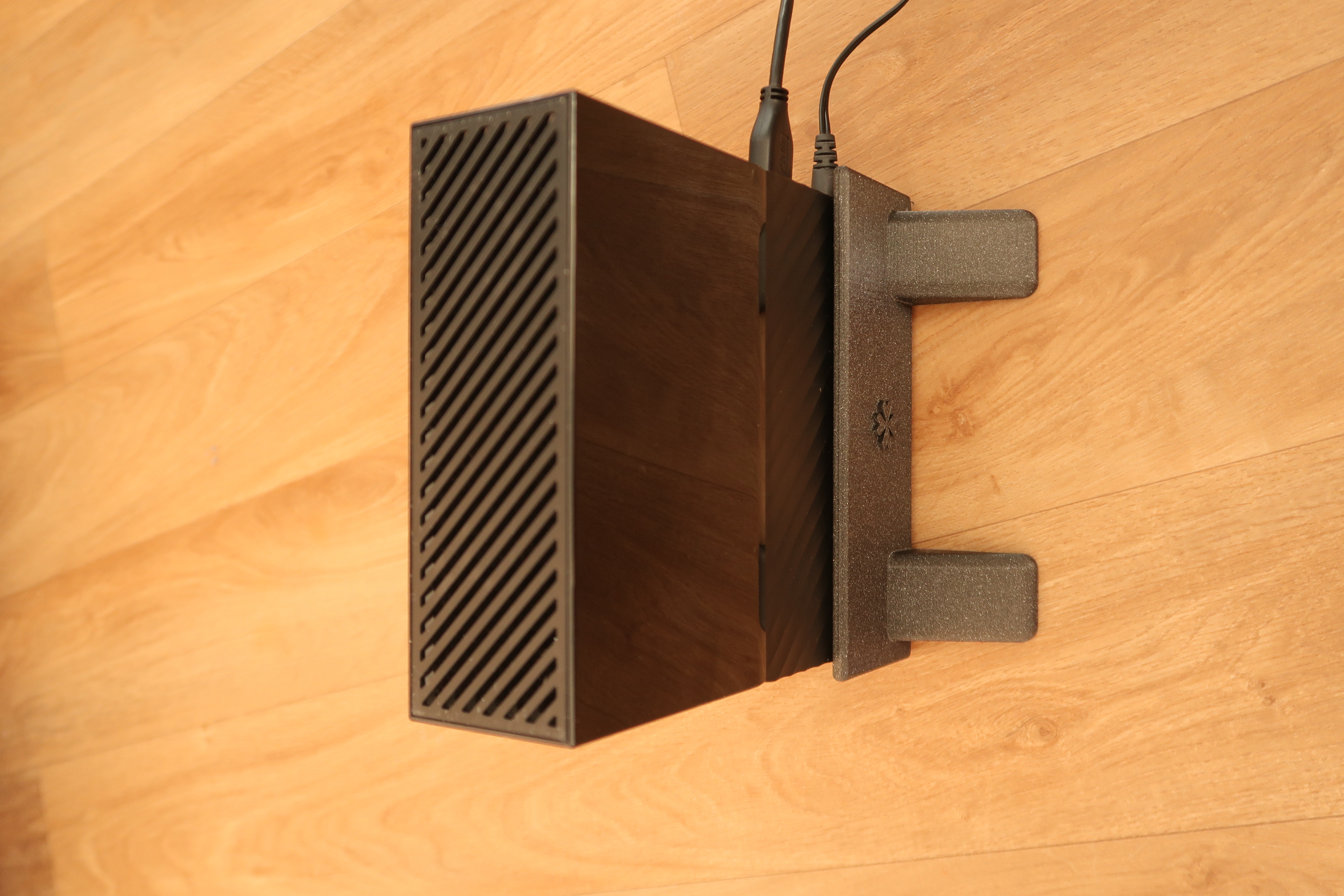 External disc holder