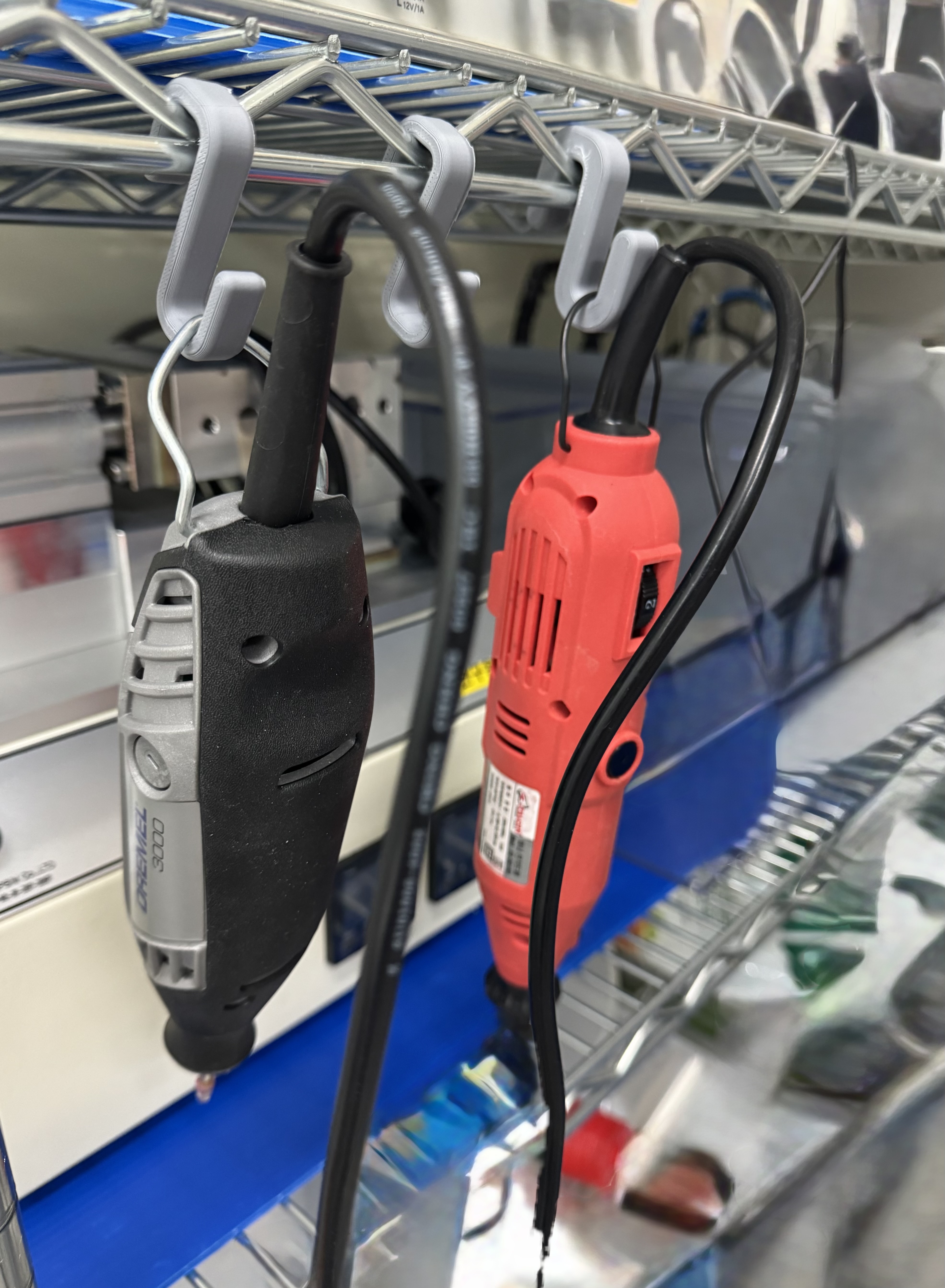 S-Ring Hanger, Dremel holder