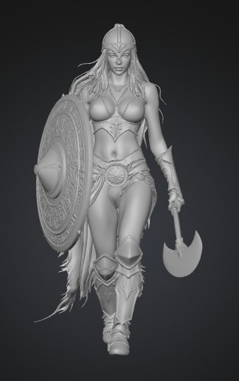 Snowbound Valkyrie