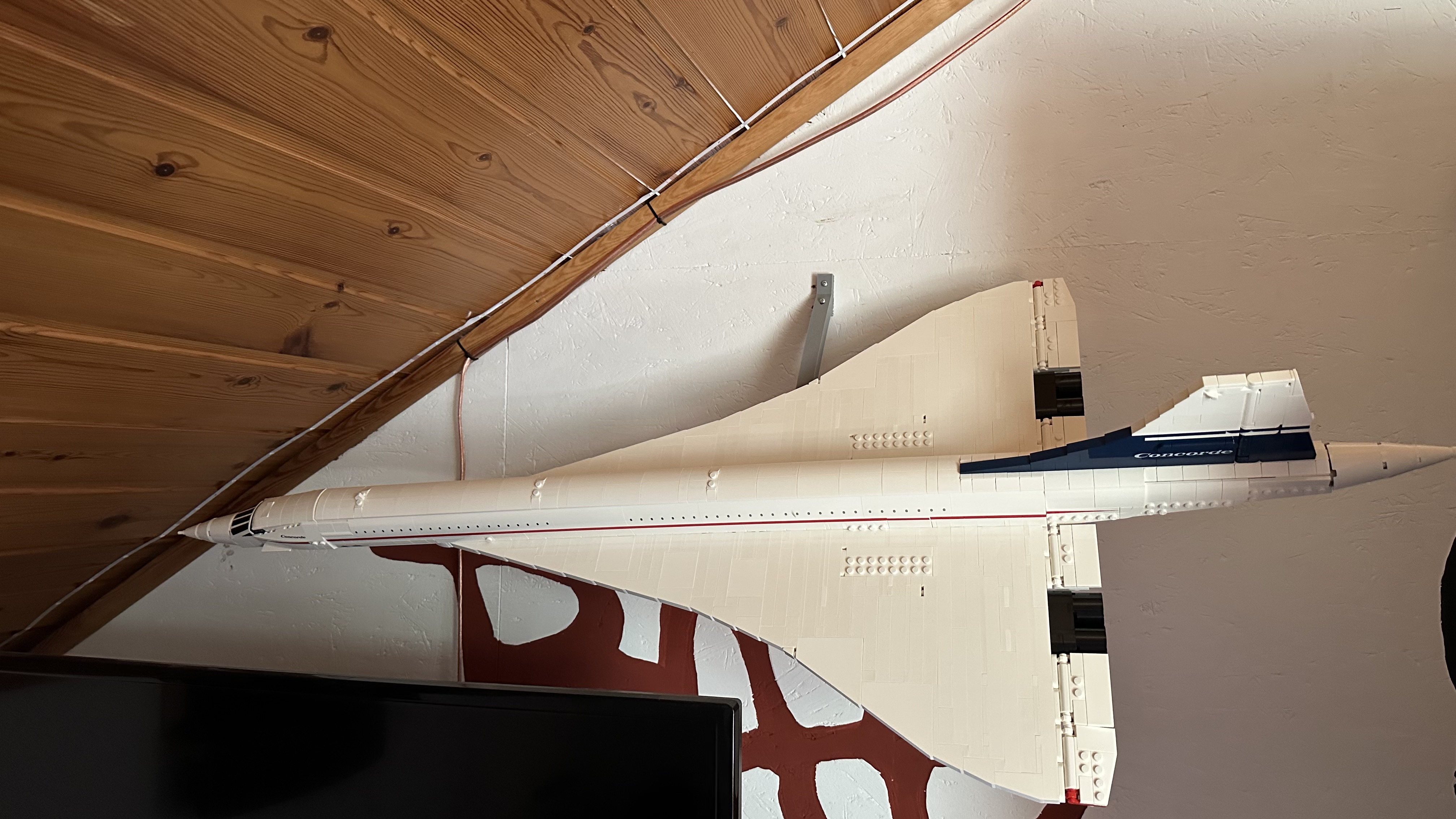 Lego Concorde Holder