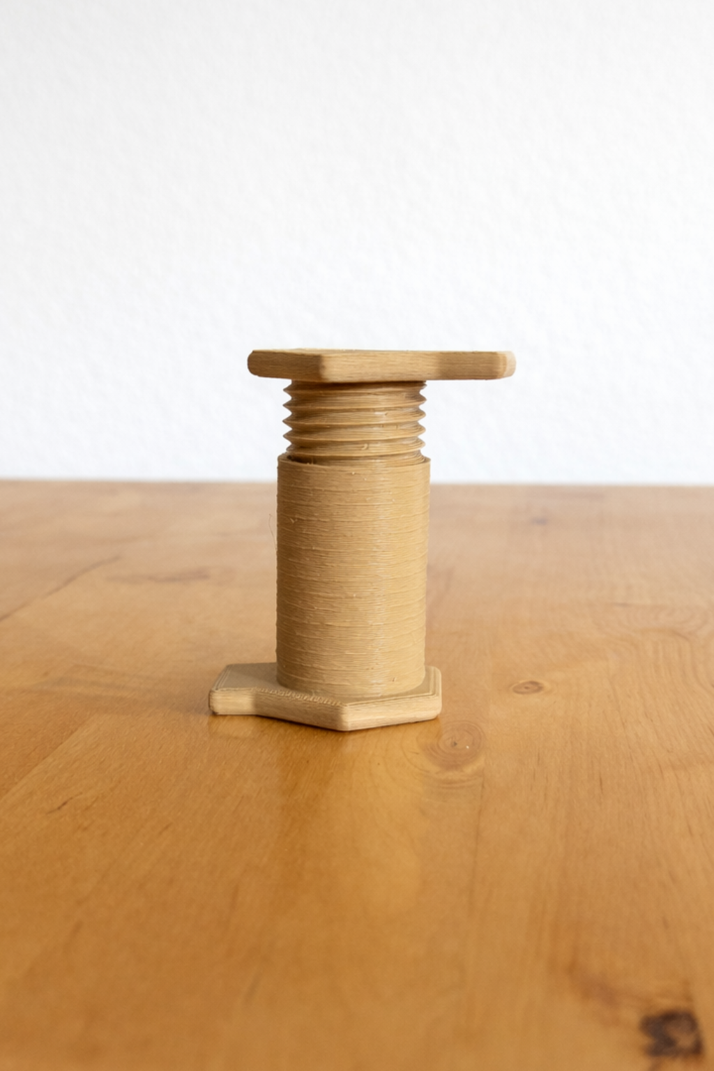 Oversized Threaded Screw | Functional Print & Tolerance Test