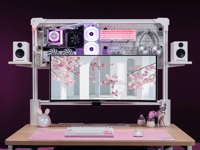 3D printable open frame PC case