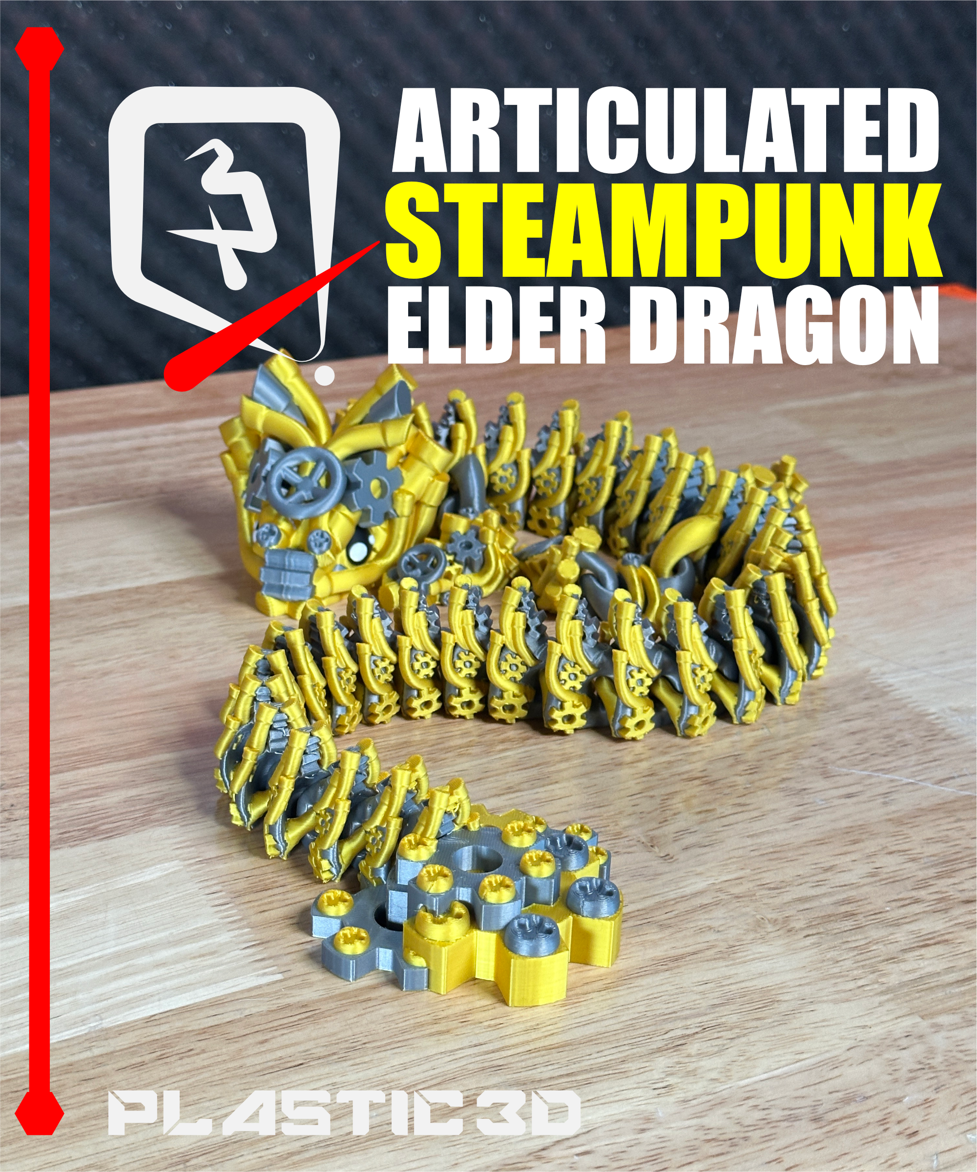Steampunk Dragon Elder — The Seamless Clockwork Legend — thumbnail 7