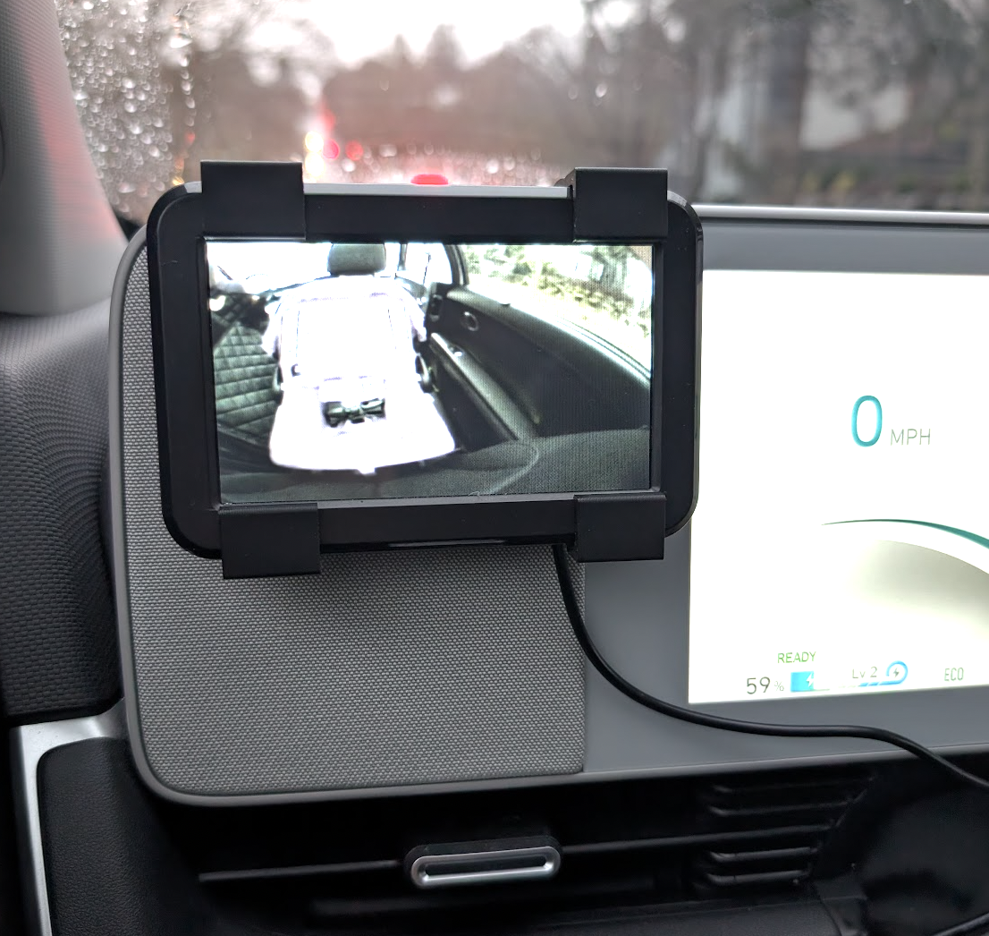 Itomoro Baby Monitor Clips for Hyundai Ioniq 5 Dashboard