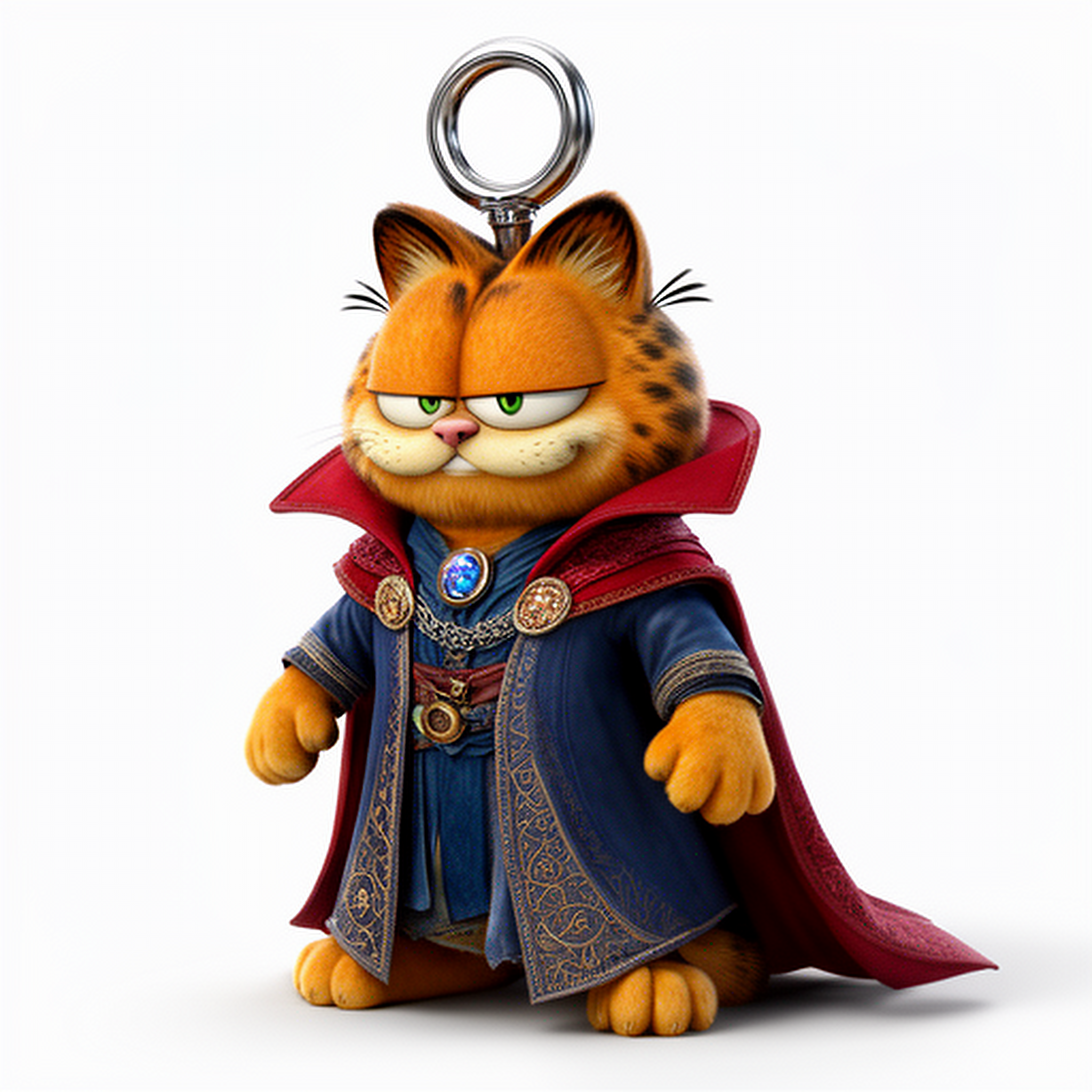 Garfield Doctor Strange Ring Figure