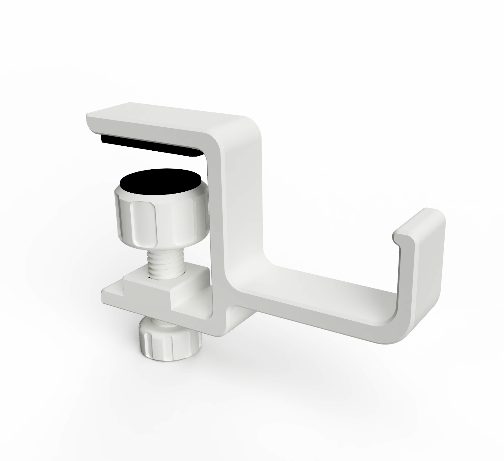 Desk Clamp Headphone Holder (Minimalist & Support-Free)